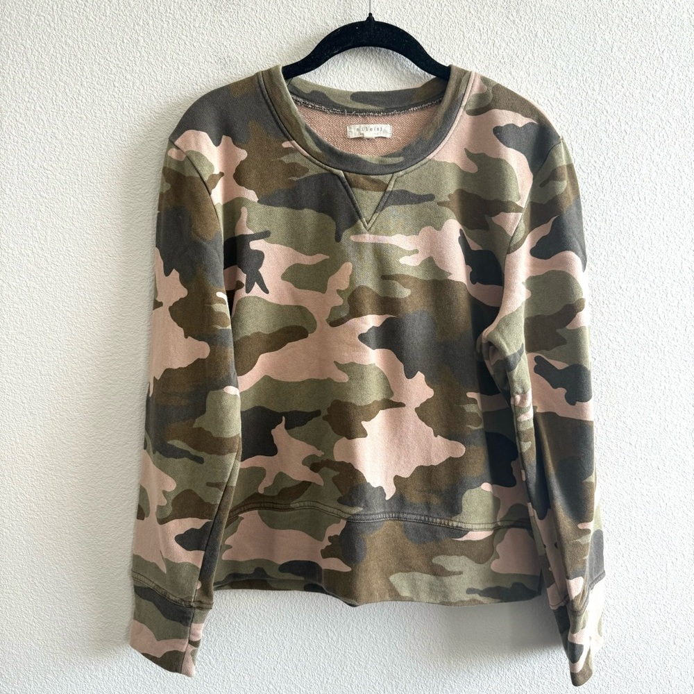 Madewell Green and Tan Crew Neck Sweater - Picture 4 of 12